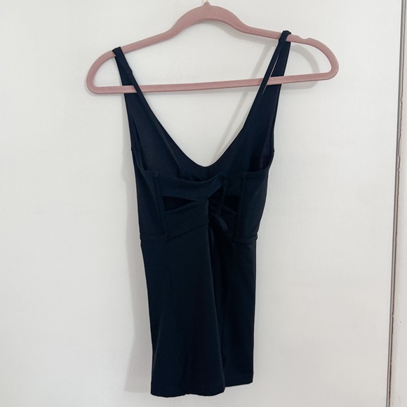 Athleta Black Tie Back Triangle Tankini Swim Top - Picture 9 of 13